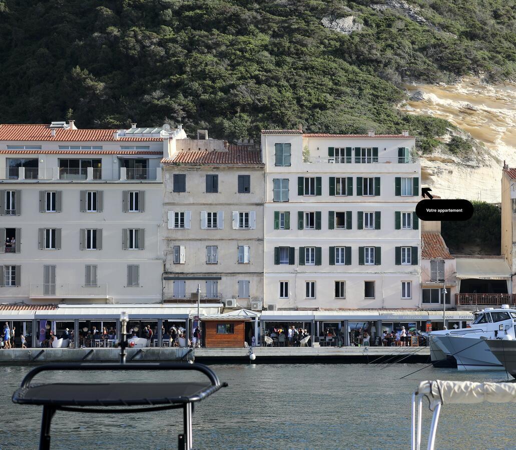 Апартаменты Superbe T3 Sur La Marina De Bonifacio Бонифачо Экстерьер фото
